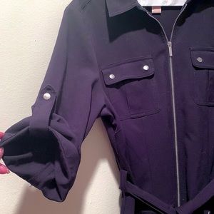 Michael Kors Navy Blue Cargo Dress